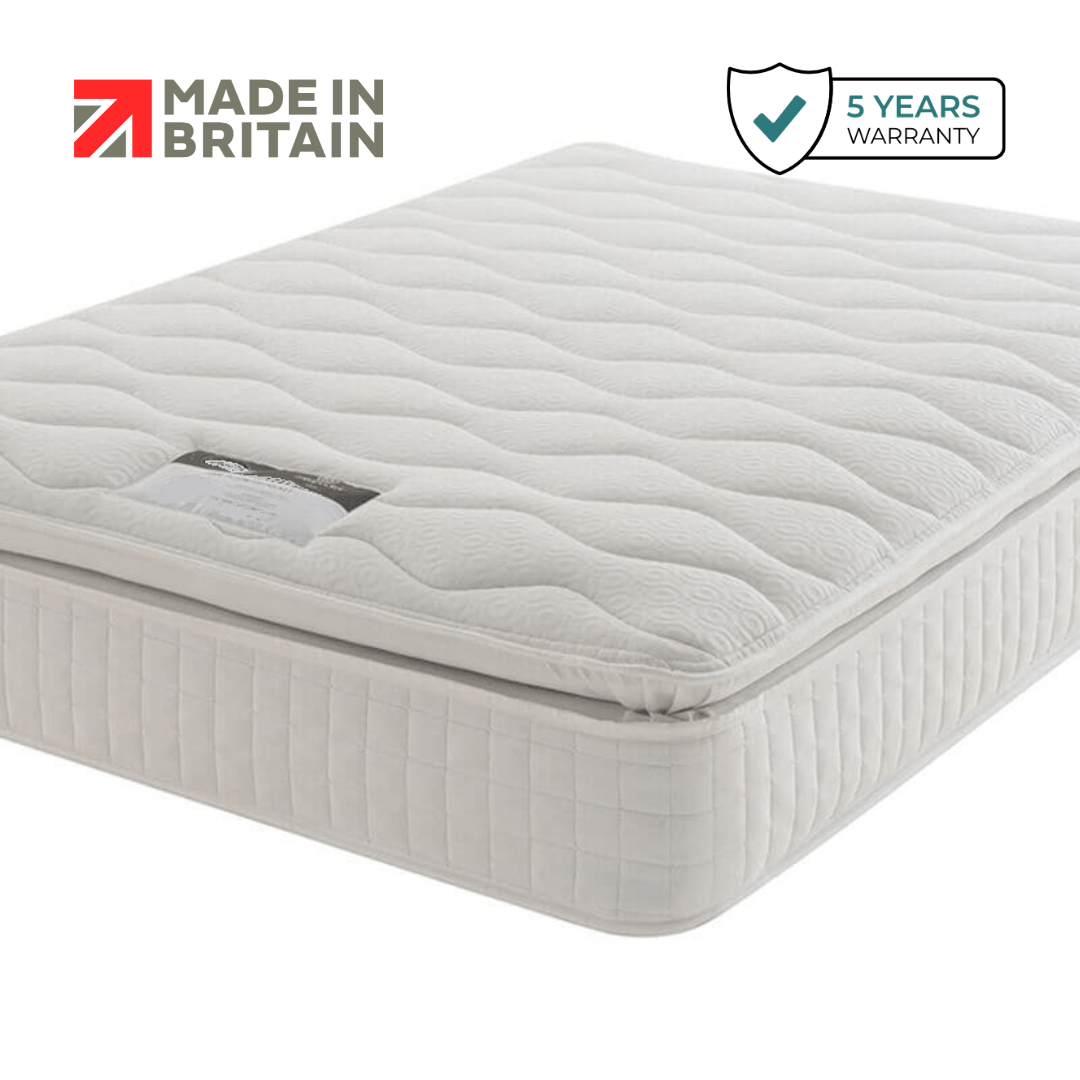 Luxury 2000 Pillow Top Pocket Sprung Mattress Furniture Masters