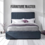 Milazzo Linen Sleigh Bed