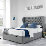 Oxford Ottoman Wingback Bed