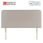 Rounded Fabric Headboard - Customise Colour & Fabric