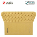 Omega Floorstanding Headboard - Customise Colour & Fabric