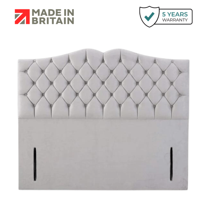 Sweetheart Floorstanding Headboard - Customise Colour & Fabric