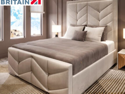 Luxury Athens Bed Frame With High Headboard