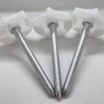 M8 HEADBOARD BOLTS SCREWS WITH FIXED WASHERS FIXINGS FOR DIVAN BED 50mm - 90mm